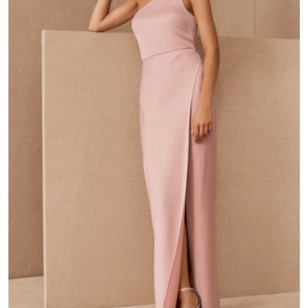 Bhldn Dylan Dusty Rose Gown